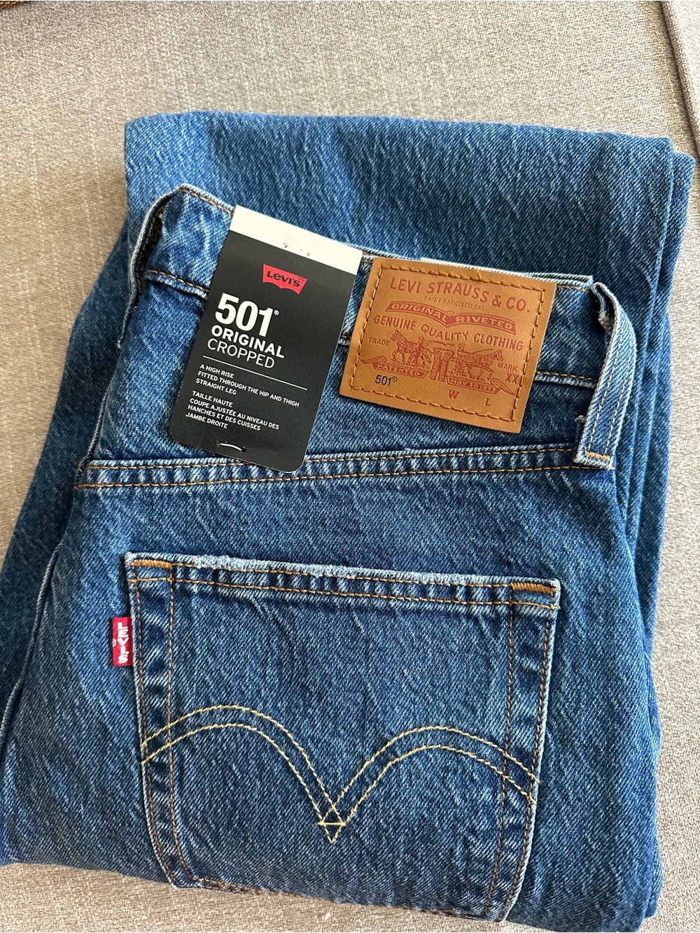 Levi’s 501 Original Cropped